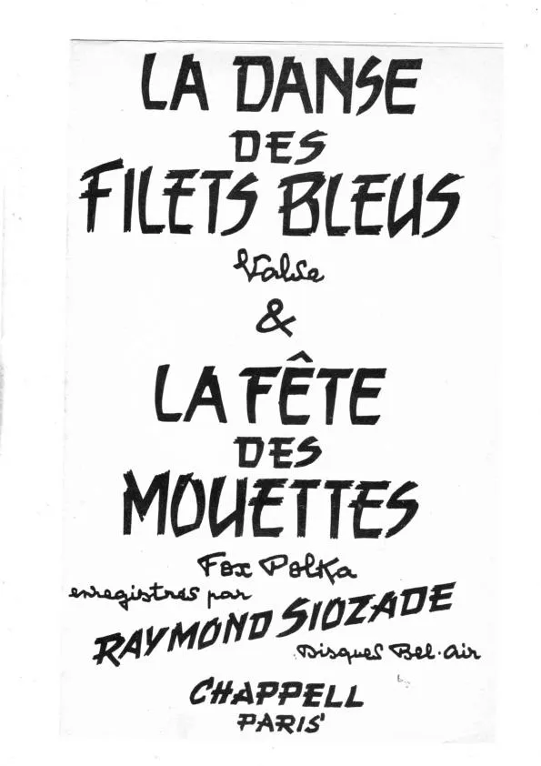 télécharger la partition d'accordéon La danse des filets bleus (orchestration) (Valse) au format PDF