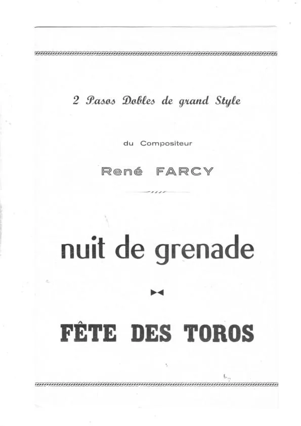 télécharger la partition d'accordéon Fête des Toros (Orchestration) (Paso Doble) au format PDF