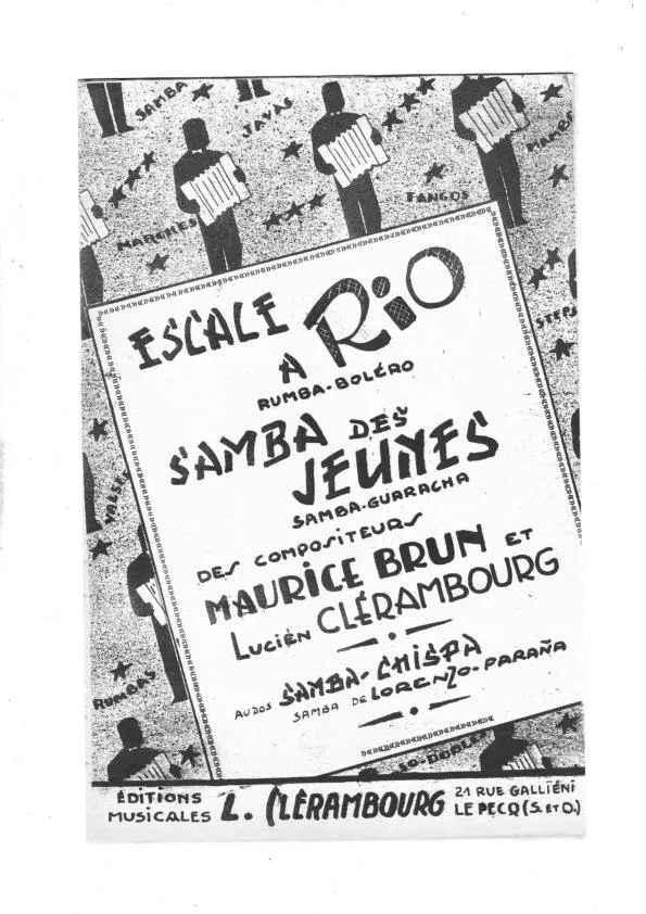 télécharger la partition d'accordéon Escale à Rio (Orchestration) (Rumba Boléro) au format PDF