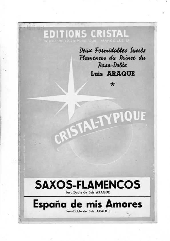 télécharger la partition d'accordéon Saxos Flamencos (Orchestration) (Paso Doble) au format PDF