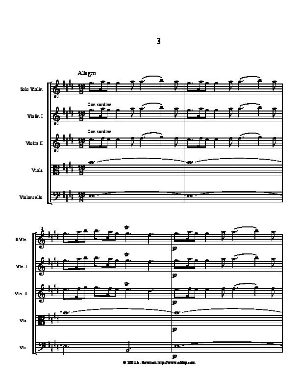 télécharger la partition d'accordéon Concerto n°1 in E Major La Primavera (Spring) (3 Titres) (Conducteur) au format PDF