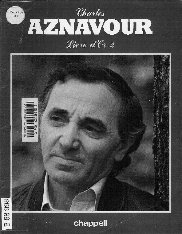 télécharger la partition d'accordéon Charles Aznavour : Livre d'Or n°2 au format PDF