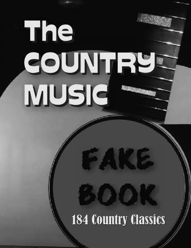 télécharger la partition d'accordéon The Country Music Fake Book (184 country classics) au format PDF