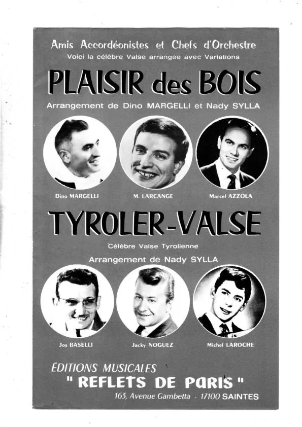 télécharger la partition d'accordéon Tyroler Valse (Orchestration) (Valse Tyrolienne) au format PDF