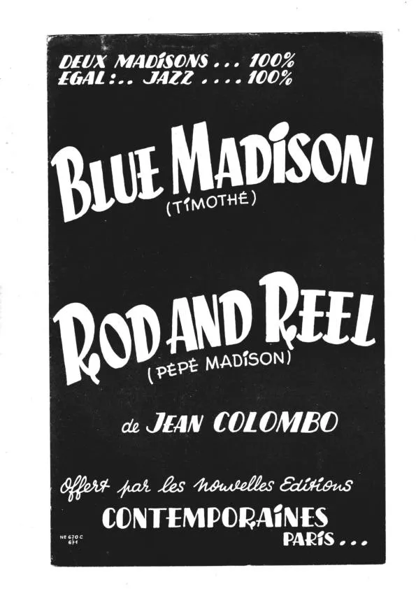 télécharger la partition d'accordéon Blue Madison (Timothée) (Orchestration) au format PDF