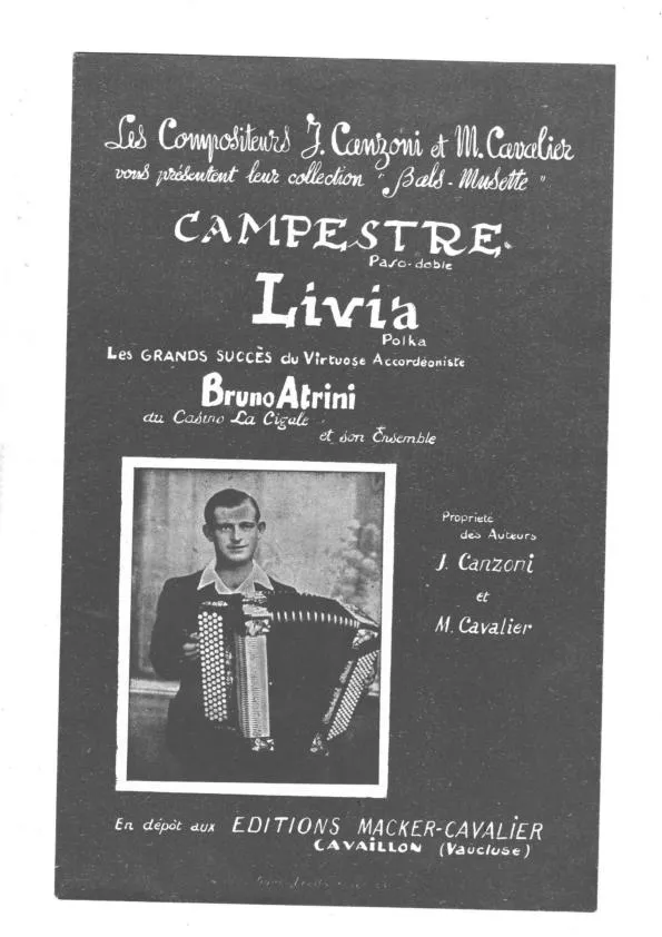 télécharger la partition d'accordéon Campestre (Champêtre) (Orchestration) (Paso Doble) au format PDF