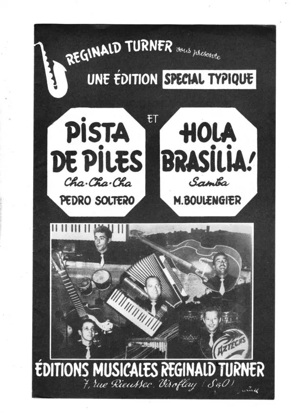 télécharger la partition d'accordéon Pista de Piles (Orchestration) (Cha Cha Cha) au format PDF