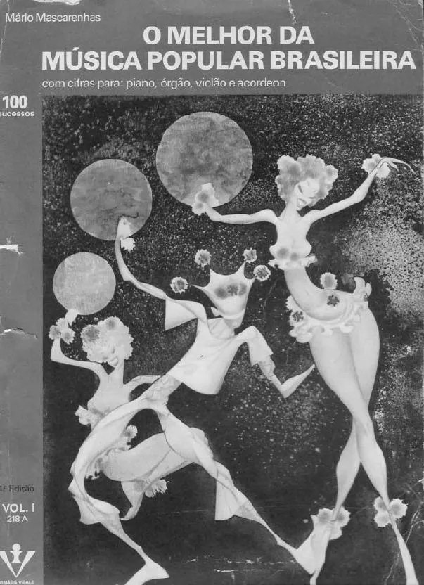 télécharger la partition d'accordéon O Melhor Da Musica Popular Brasileira (Mario Mascarenhas) (100 sucessos) (Volume 1) au format PDF