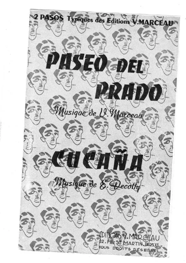 télécharger la partition d'accordéon Paseo del Prado (Orchestration) (Paso Doble) au format PDF