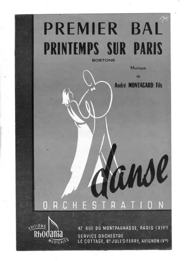 télécharger la partition d'accordéon Premier bal (Orchestration) (Valse Boston) au format PDF