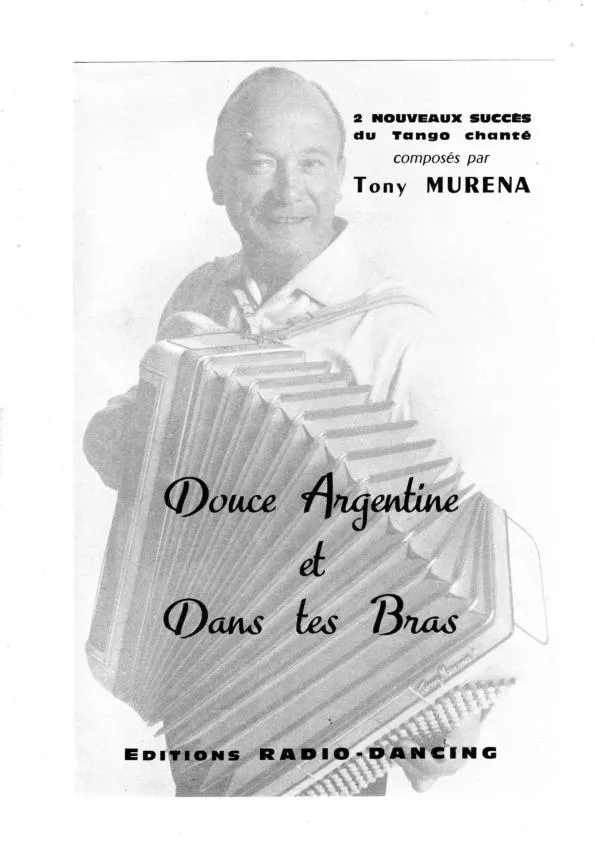télécharger la partition d'accordéon Douce Argentine (Orchestration) (Tango Chanté) au format PDF