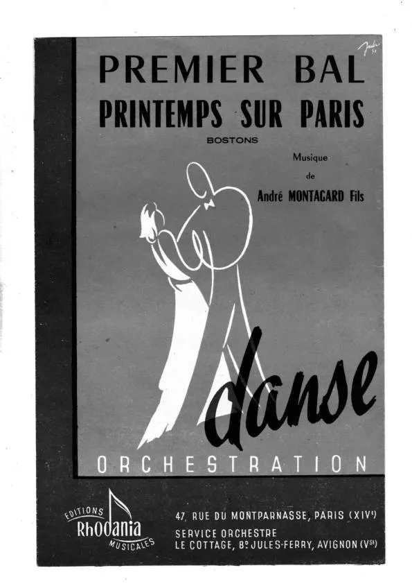 télécharger la partition d'accordéon Printemps sur Paris (Orchestration) (Boston) au format PDF
