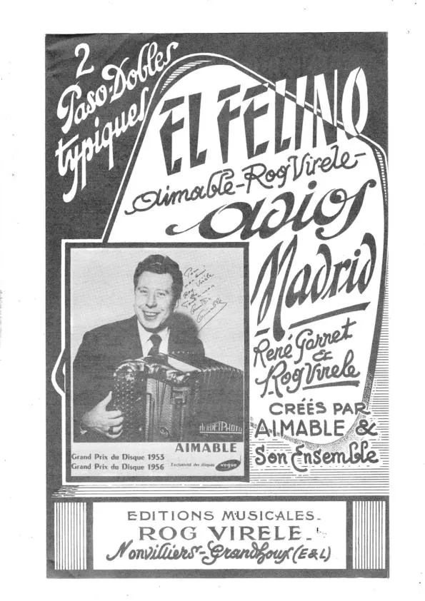 télécharger la partition d'accordéon El Félino (Orchestration) (Paso Doble) au format PDF