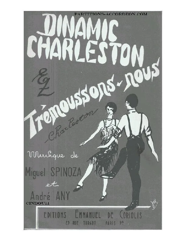 télécharger la partition d'accordéon Trémoussons Nous (Orchestration) (Charleston) au format PDF