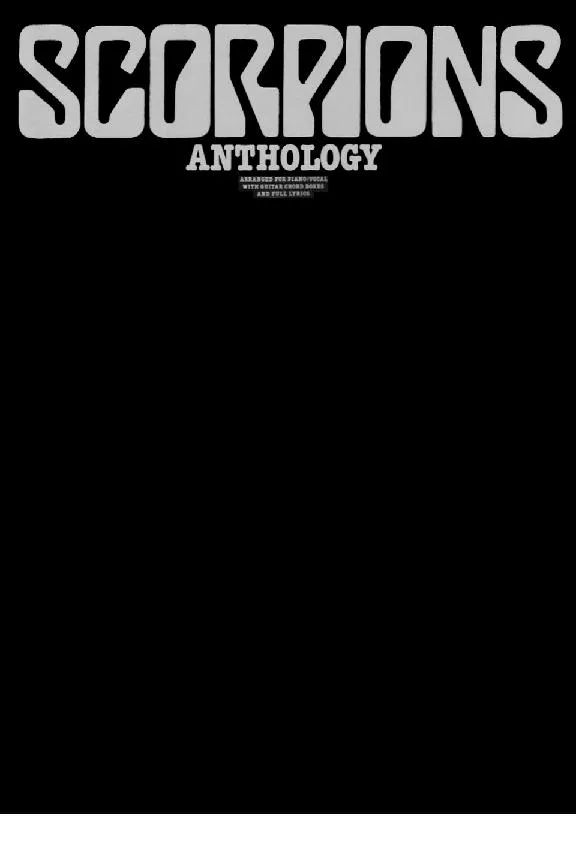 télécharger la partition d'accordéon Scorpions Anthology (22 titres) au format PDF