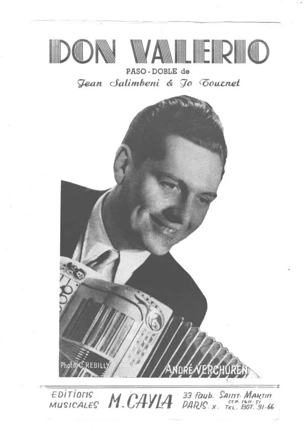 télécharger la partition d'accordéon Don Valério (Orchestration) (Paso Doble) au format PDF