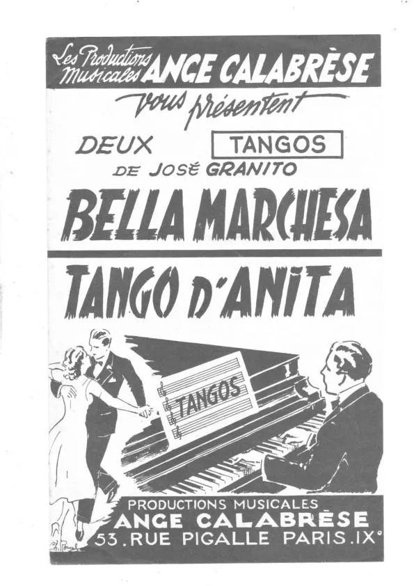 télécharger la partition d'accordéon Bella Marchesa (Orchestration) (Tango) au format PDF