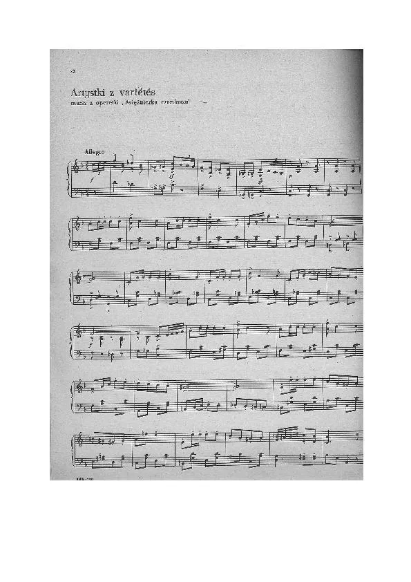 télécharger la partition d'accordéon Princesse Czardas (Die Csárdásfürstin) (A Csárdáskirályn?) (March) au format PDF