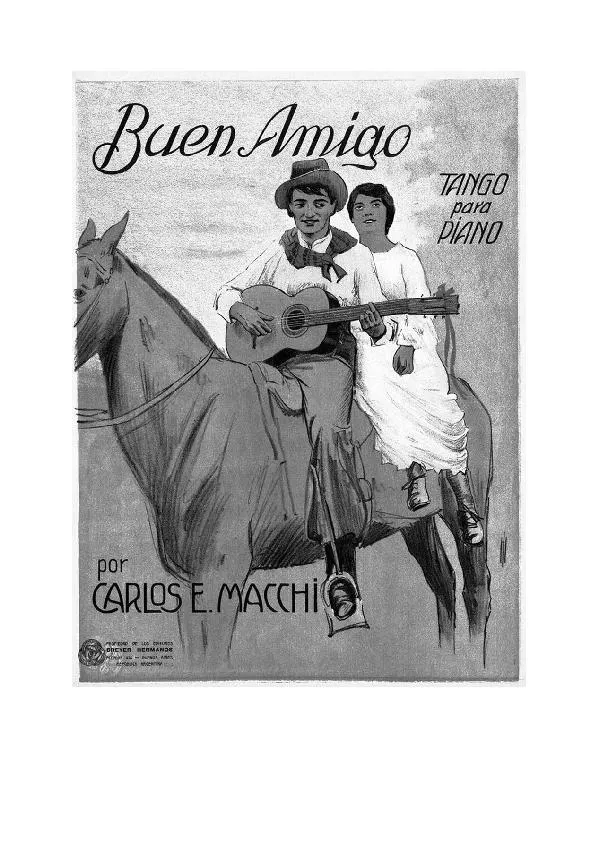télécharger la partition d'accordéon Buen Amigo (Tango) au format PDF