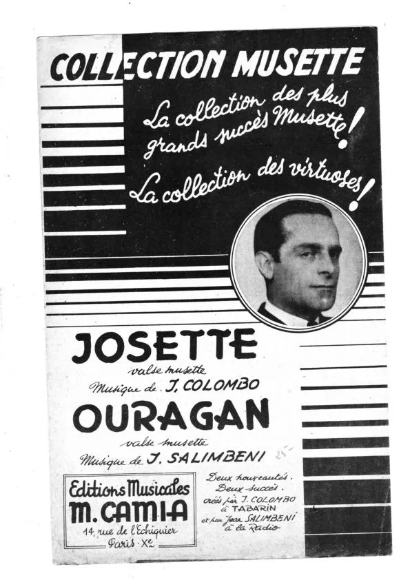 télécharger la partition d'accordéon Ouragan (Valse Musette) au format PDF