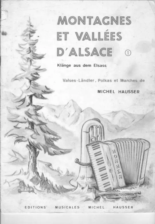 télécharger la partition d'accordéon Montagnes et vallées d'Alsace (Volume 1) (8 Titres) au format PDF