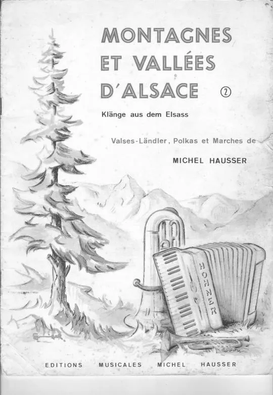 télécharger la partition d'accordéon Montagnes et vallées d'Alsace (Volume 2) (8 Titres) au format PDF