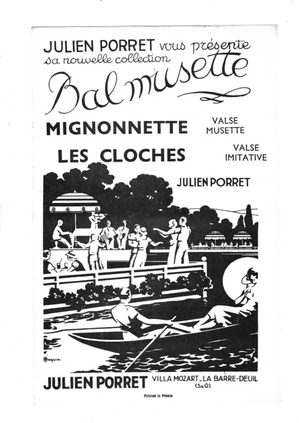 télécharger la partition d'accordéon Mignonnette + Les cloches (Orchestration) (Valse Musette + Valse Imitative) au format PDF
