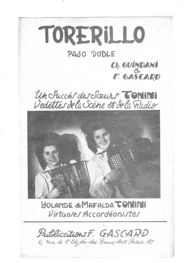 télécharger la partition d'accordéon Torerillo (Orchestration) (Paso Doble) au format PDF