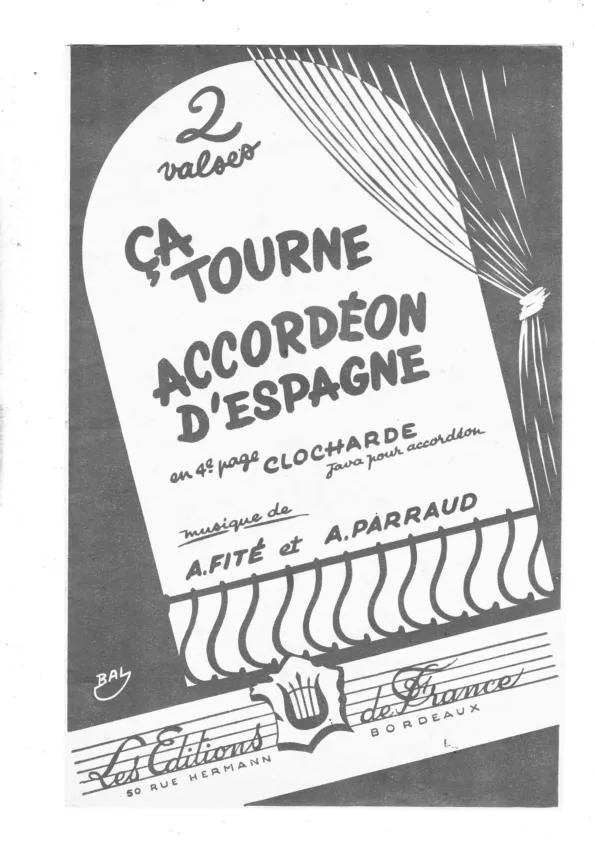 télécharger la partition d'accordéon Ça tourne (Orchestration) (Valse) au format PDF