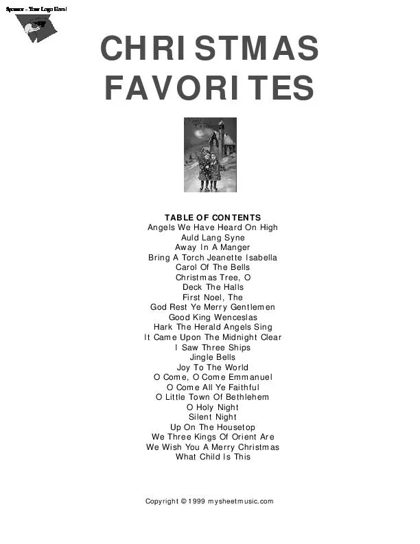 télécharger la partition d'accordéon Recueil : Christmas Favorites (Piano Guitare) (24 Titres) au format PDF