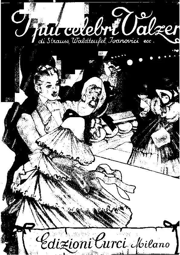 télécharger la partition d'accordéon Recueil : I Piu Celebri Valzer Di Strauss Waldeufel Ivanovici au format PDF
