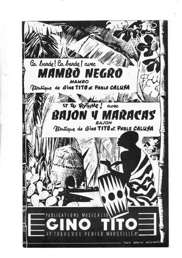 télécharger la partition d'accordéon Mambo Negro (Orchestration) au format PDF