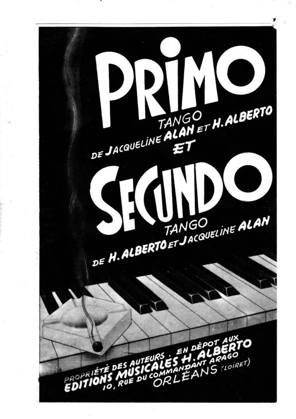 télécharger la partition d'accordéon Secundo (Tango) au format PDF