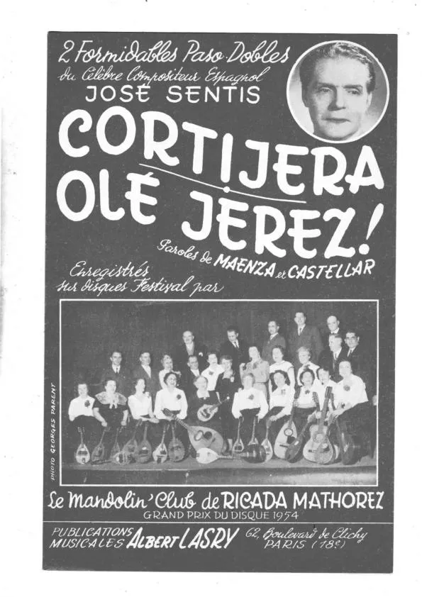 télécharger la partition d'accordéon Olé Jerez (Orchestration Complète) (Paso Doble) au format PDF