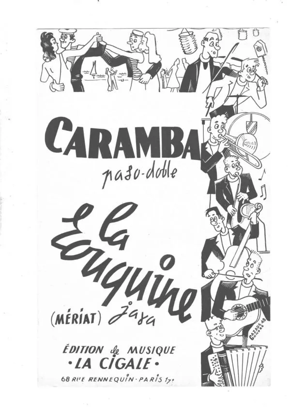 télécharger la partition d'accordéon Caramba (Orchestration) (Paso Doble) au format PDF