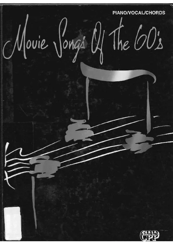 télécharger la partition d'accordéon Movie Songs of the 60's (35 titres) au format PDF