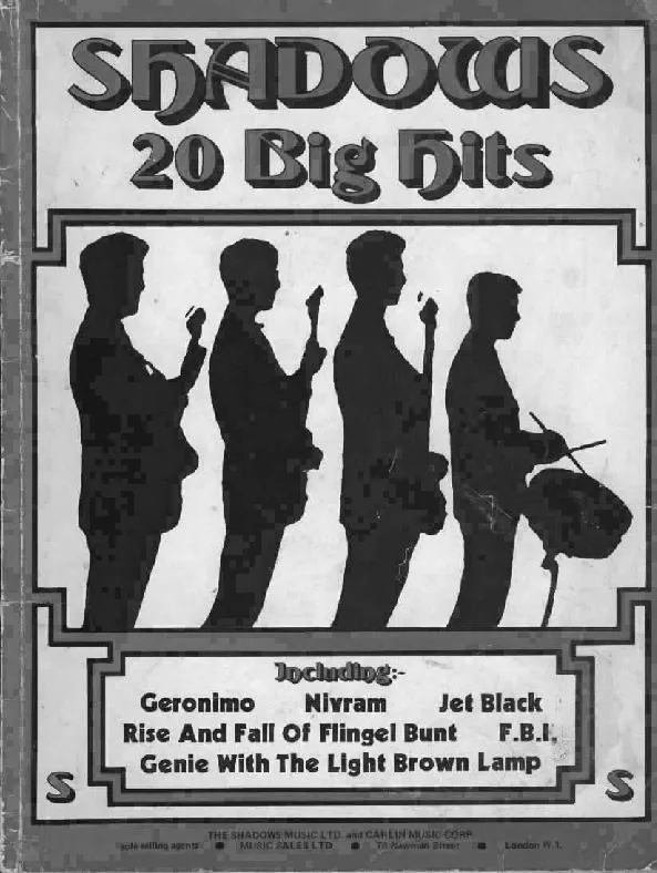 télécharger la partition d'accordéon The Shadows : 20 big hits au format PDF