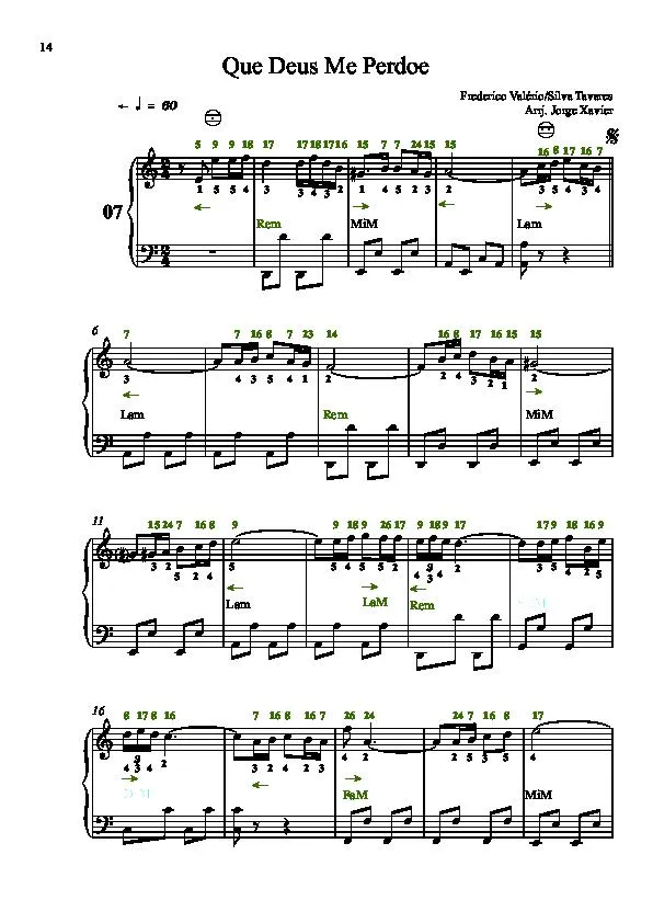 télécharger la partition d'accordéon Que Deus me Perdoe (Arrangement : Jorge Xavier) au format PDF