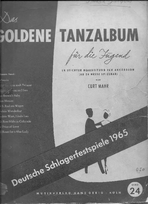 télécharger la partition d'accordéon Das Goldene Tanzalbum (Band 24) au format PDF