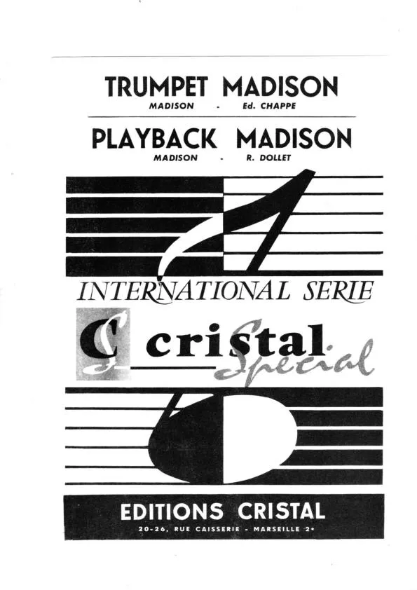 télécharger la partition d'accordéon Playback Madison (Orchestration) au format PDF