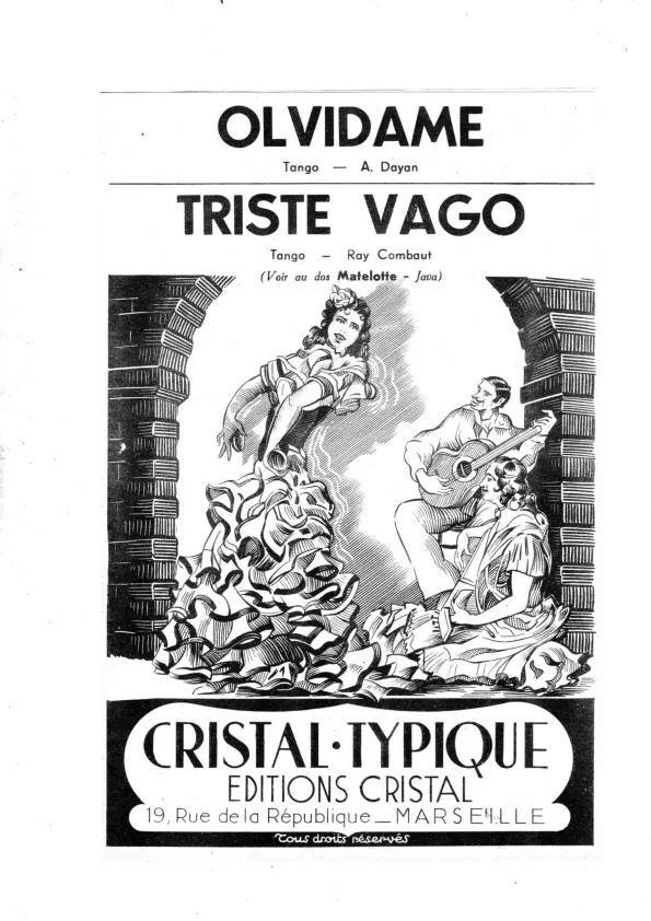 télécharger la partition d'accordéon Triste Vago (Orchestration) (Tango) au format PDF
