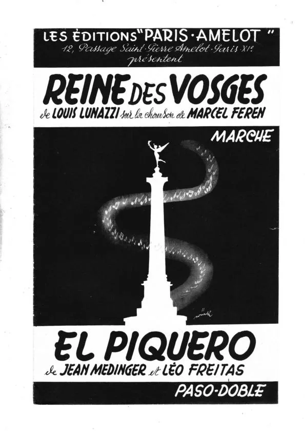 télécharger la partition d'accordéon El Piquero (Orchestration) (Paso Doble) au format PDF