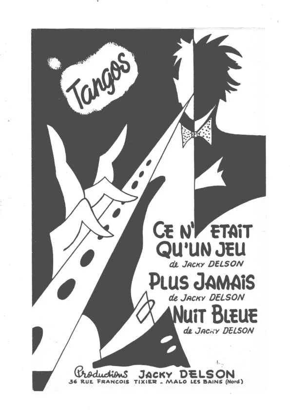télécharger la partition d'accordéon Nuit bleue (Tango) au format PDF
