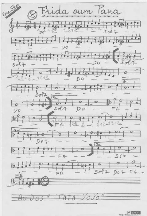 télécharger la partition d'accordéon Beer Barrel Polka (One Step) (Manuscrite Simplifiée) au format PDF