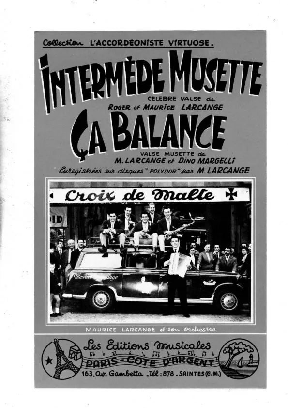 télécharger la partition d'accordéon Intermède Musette (Arrangement : Dino Margelli) (Valse) au format PDF