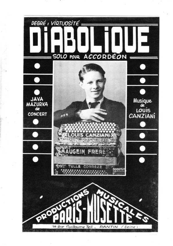 télécharger la partition d'accordéon Diabolique (Java de Concert) au format PDF