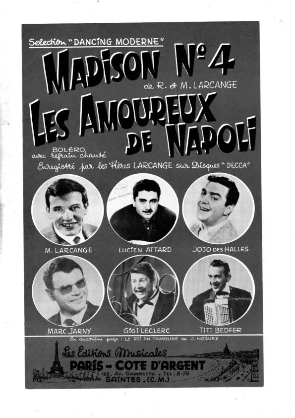 télécharger la partition d'accordéon Madison n°4 (Arrangement : Dino Margelli) (Orchestration) au format PDF