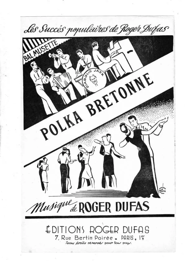 télécharger la partition d'accordéon Polka Bretonne au format PDF
