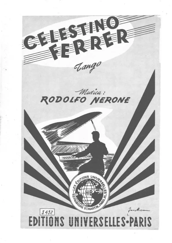 télécharger la partition d'accordéon Celestino Ferrer (Bandonéon A + B) (Tango) au format PDF