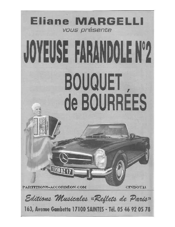 télécharger la partition d'accordéon Joyeuse Farandole n°2 (Pot Pourri de Marches) au format PDF